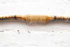 Antique Rare Native American Plains Indian Sinew Wrapped Bow Wood Painted 47 
