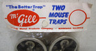 Vintage Nos Mcgill All Steel Metal Mouse Trap Nip