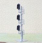 1 X Model Railroad Ho Scale Darth Vader Signal 3 Head Snowshield Signal  f3