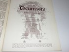 Vintage 1980 s  tecumseh   Signed Program X5 - Sugarloaf Mountain Amphitheatre