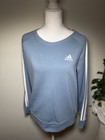 Adidas Essentials 3-stripes Crewneck Sweatshirtwomen   s Size  S