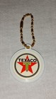 Vintage Texaco Gas Station Plastic Keychain Unused Nos