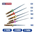 Endo Rotary Files Sx-f3 X-pro Gold Taper Files X3 Pro Gold Niti Files 21 25 31mm