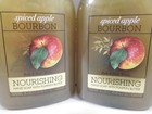 2 Bath   Body Works Hand Soap 8oz Nourishing Pumpkin Butter Spiced Apple Bourbon