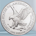 2026 Year American Silver Eagle Ase  999 Silver Round - 1 Oz