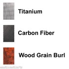 Ezgo Txt Golf Cart Dash Cover Carbon  Wood  Titanium