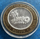 2003 Bally s Casino  999 Fine  10 Silver Strike Gaming Token - Las Vegas  Nv