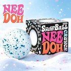 Needoh Snow Ball Stress Relief Squishy Crunch Sensory Fidget Toy Gift Christmas