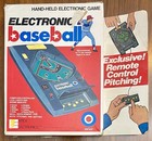 Vintage Hand Held Sports Games W boxes  Mattel   Entex Baseball   Basketball      