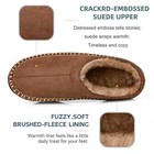 Men s Memory Foam Moccasin Slippers Warm Plush Indoor Outdoor House Shoes Gift