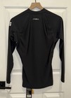O   neill Basic Skins Long Sleeve Uv Rash Guard Men   s Small S Black Logo Rashguard