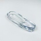Heavy Glass Cigar Ashtray Indoor Outdoor Ash Tray Great For Patio