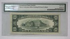 Series 1977a  10 Federal Reserve Note Offset Printing Error Pmg Choice Cu63 1o5n