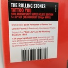 The Rolling Stones Tattoo You Sealed Box Set 33rpm Lp Vinyl Record Album