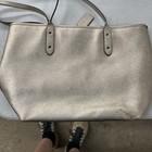 Used Coach Crossgrain Leather City Zip Tote