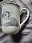 Otagiri Jonah   s Workshop Blue Eyed Kitten Cat Mug Japan V  Miller Guc  bin A 