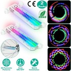 2packs 32led Bikes Wheel Lights Signal Tire Spoke Rim Light 30 Patterns Change