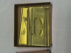 Vintage Reese s Adjustable Lockedge Brass Stencils - 2 Inch Letters