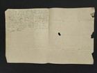 1843 Antique Jos Gilbert New Haven Ct Stampless Cover Letter Legal Dispute