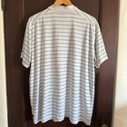 Jim Harbaugh Game-worn La Chargers Nike Striped Polo   Extra Large 