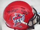 Troy Davis Signed Iowa State Isu Cyclones Mini Helmet W  College Hof Jsa Coa