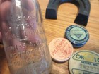 25  Pc Junk Drawer Lot Vintage Antique Collectibles Stanley Wilton Bassett  more