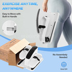 Under Desk Elliptical Machine  Ellipse Leg Exerciser For Seniors Fully Assembled