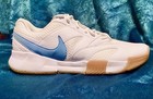 Nike Court Lite 4 Tennis Mens Size 13 Court Shoe White Light Blue Gum Fd6574-107