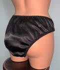New Glossy Secret Satin And Lace Cheeky Bikini Panties Xl 8 Hi Thigh