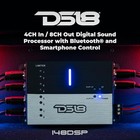 Ds18 4-input   8-output Digital Sound Processor With Bluetooth And App Control