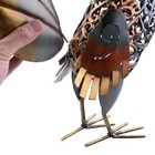 Creative Iron Rooster Ornament Home Decor Metal Craft Sculpture Handmade