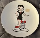 2 Vintage Betty Boop Rare Pieces-ceramic Plate   Matching Wall Hanging 1983     
