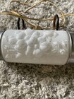 Vintage Art Deco Embossed Flowers Torpedo Bullet Headboard Bed Light Lamp Works