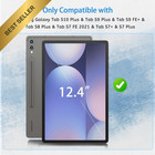 Mobdik Paperfeel Screen Protector For Samsung Galaxy Tab S10 Plus S9 Plus Tab