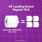Cottonelle Ultra Comfort Toilet Paper  Soft Toilet Tissue  36 Mega Rolls