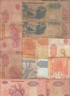 Angola    lot Of 9  Old Issue  Banknotes With Minor Faults damage  A21