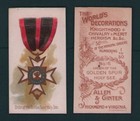 1890 Allen   Ginter N30 The World s Decorations Tobacco Cards - U Pick