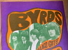 Byrds The Byrds Is Coming 1968 Konst 2 Sided Window Poster 14 x 20  -nice