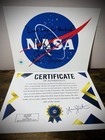 Neil Armstrong Signed Coa Autograph On Original Official Nasa Photo Apollo 11