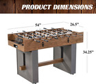 Barrington 3-in-1 Combination Game Table 54     Foosball  Air-powered Hockey And T