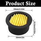 4pcs Air Compressor Replacement Filter Elements air Compressor Intake Paper F   