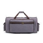 Barton Battle Bag Premium Duffle Drum Hardware Bag  32  X 10  X 16   Fossil Gray