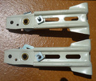  2  Graber Traverse Curtain Rod Center Support Bracket- Fits Super   Heavy Duty