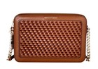Michael Kors Jet Set Item East West Crossbody Bag Woven Brown