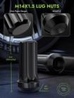 M14x1 5 Spline Lug Nuts - Replacement For 1999-2022 Chevy Silverado 1500  201   