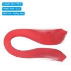 600pcs Quilling Strips Paper 3mm 39cm Origami Paper  Red