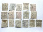 Romania 1920-6 Lot Of Sc  261-82  King Ferdinand  Perfins