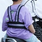Child Motorcycle Safety Harness For Kids Reflective Anti-fall Bike Motorcycle   