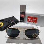 Ray-ban Rb3025 Aviator Sunglasses Gold Frame Glass Lens 58 Mm New
