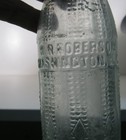 Vintage W r  Roberson Soda Bottle  Washington  Nc---rare---6 5  Ounces